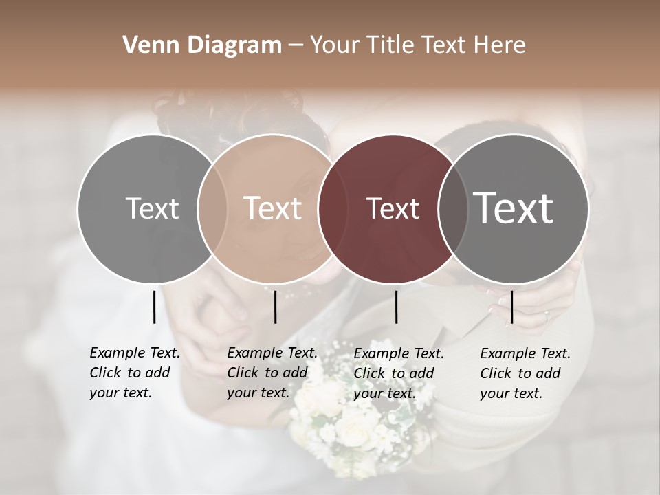 Wedding Veil Background PowerPoint Template