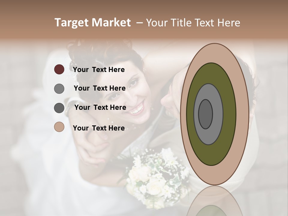 Wedding Veil Background PowerPoint Template
