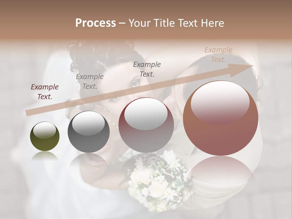 Wedding Veil Background PowerPoint Template