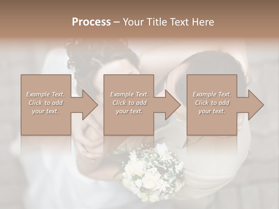 Wedding Veil Background PowerPoint Template