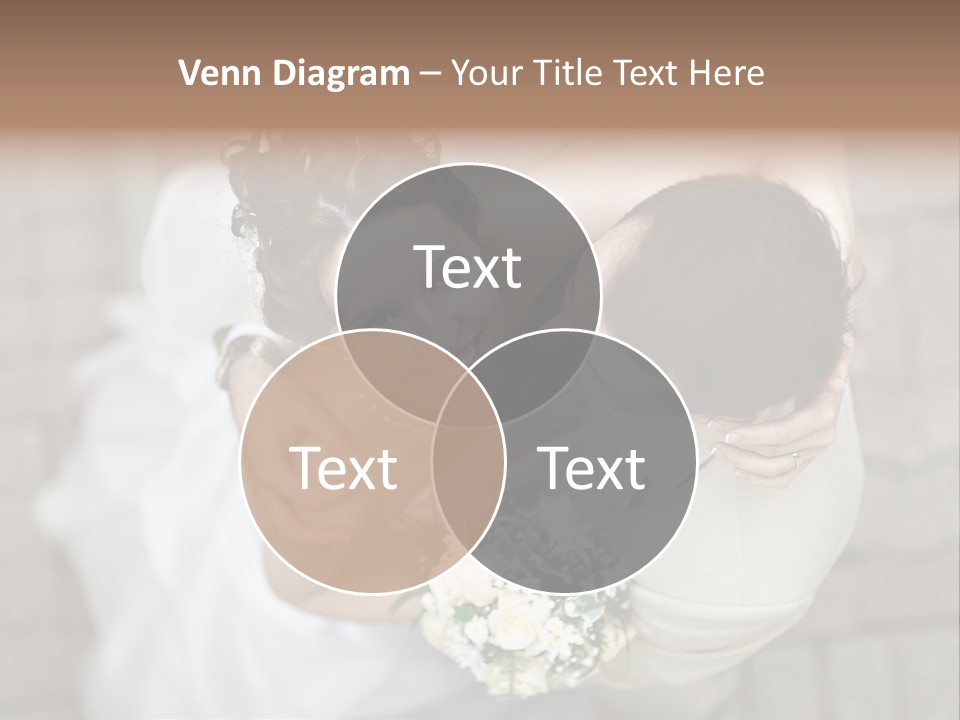 Wedding Veil Background PowerPoint Template