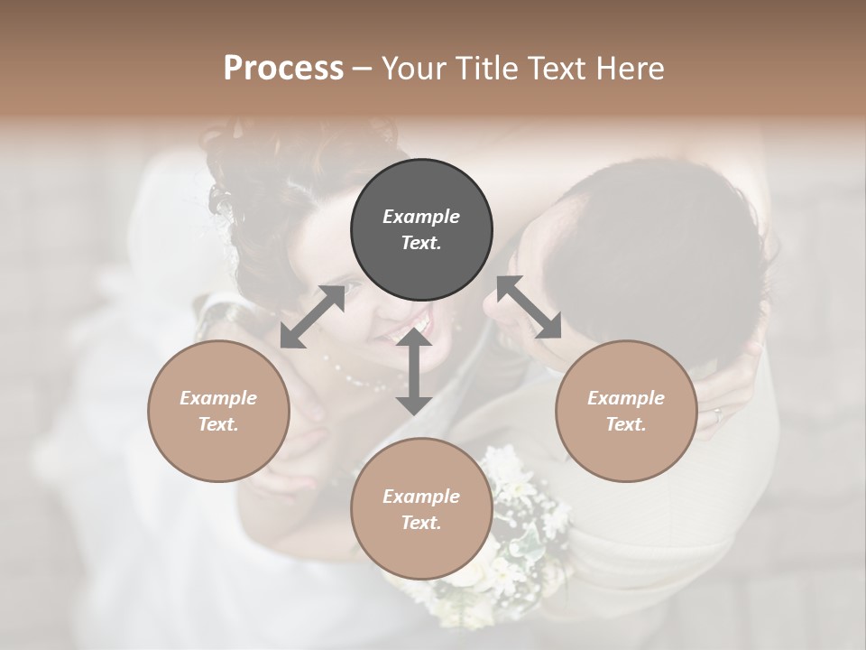 Wedding Veil Background PowerPoint Template