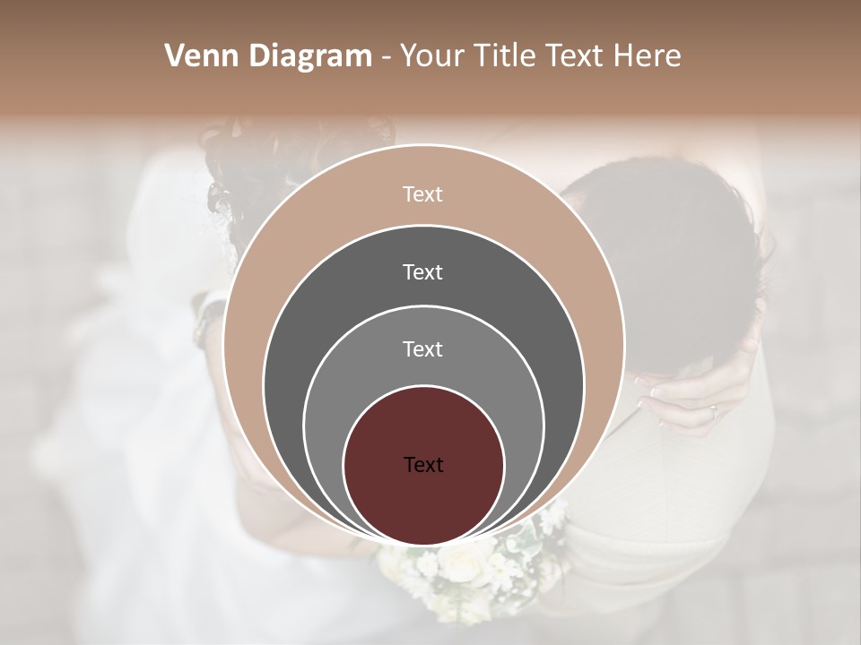 Wedding Veil Background PowerPoint Template