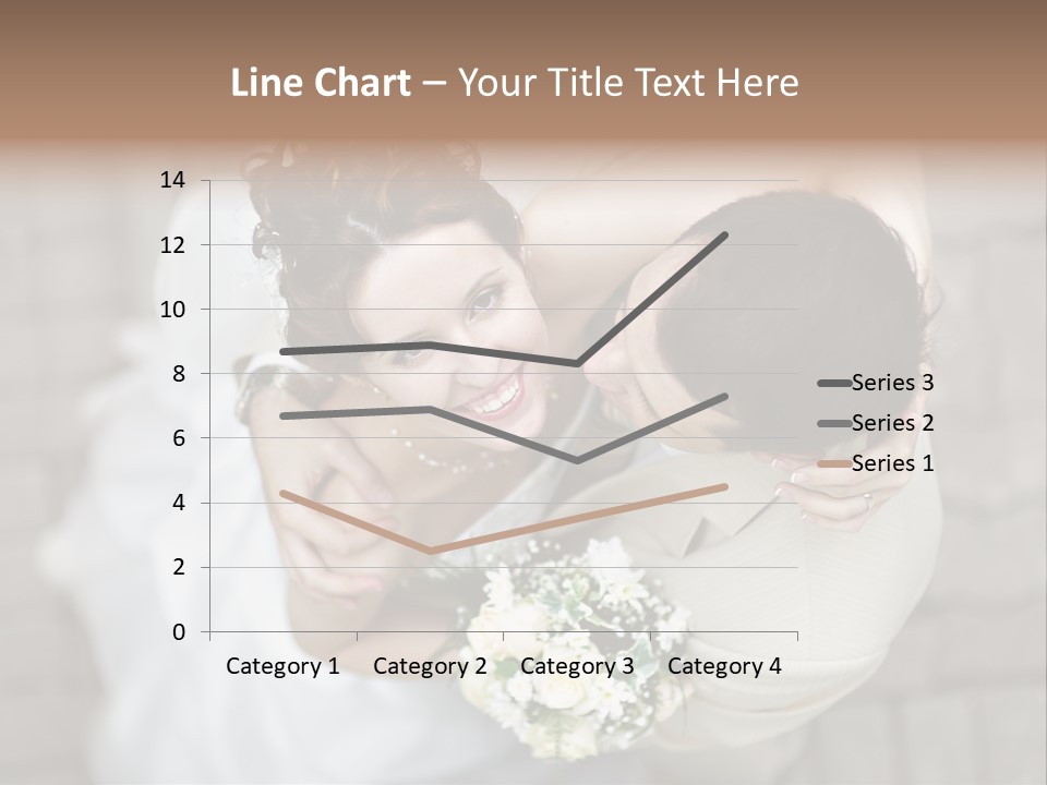 Wedding Veil Background PowerPoint Template