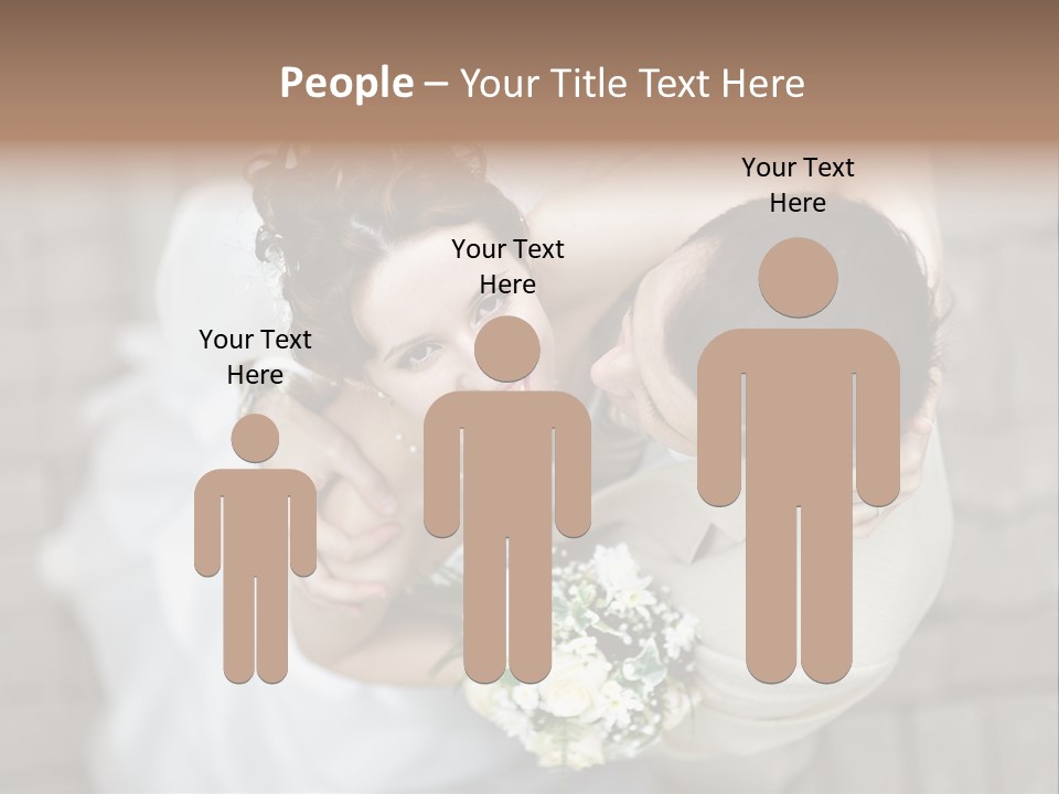 Wedding Veil Background PowerPoint Template