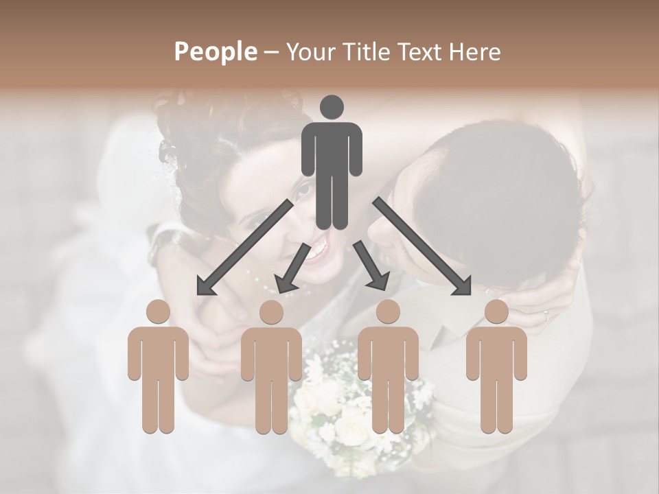 Wedding Veil Background PowerPoint Template