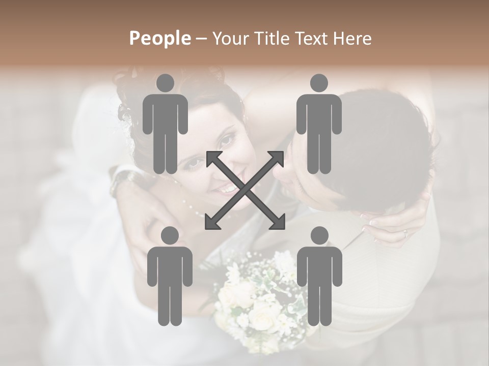 Wedding Veil Background PowerPoint Template