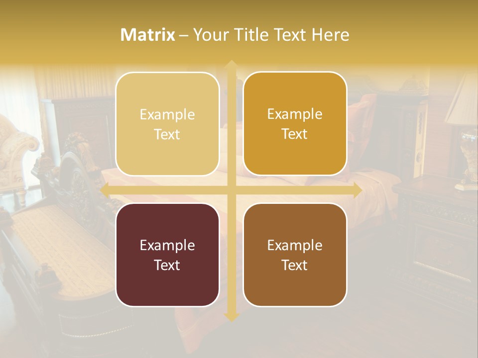 Lamps Curtains Distinguished PowerPoint Template