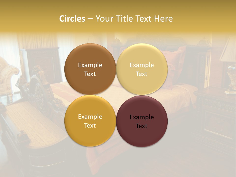 Lamps Curtains Distinguished PowerPoint Template