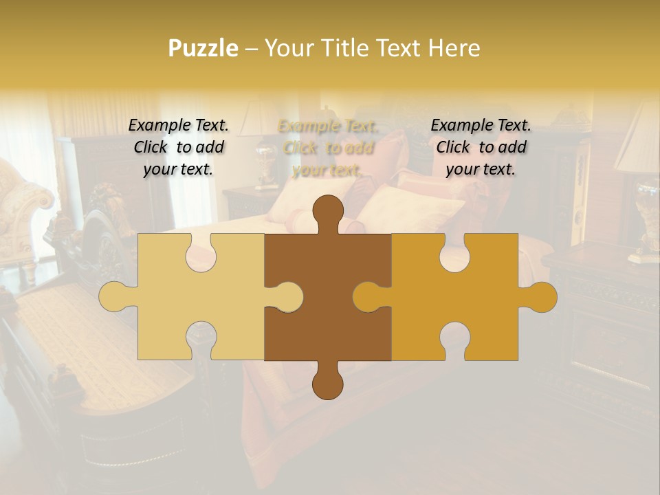 Lamps Curtains Distinguished PowerPoint Template