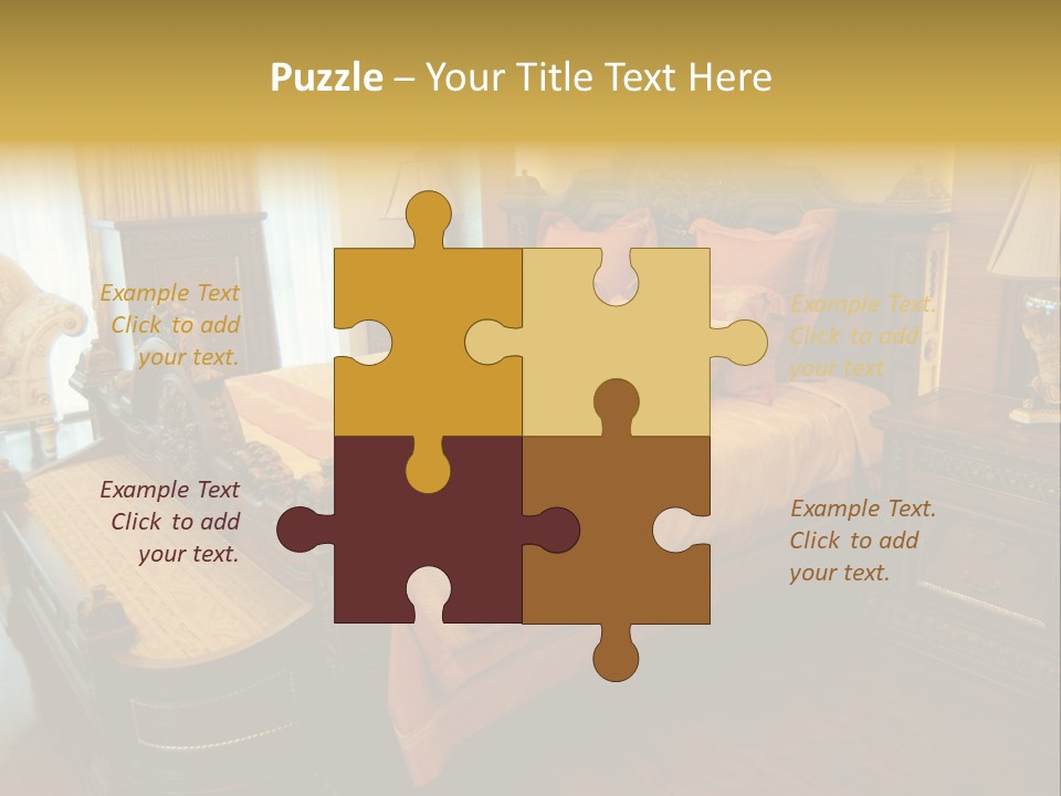 Lamps Curtains Distinguished PowerPoint Template