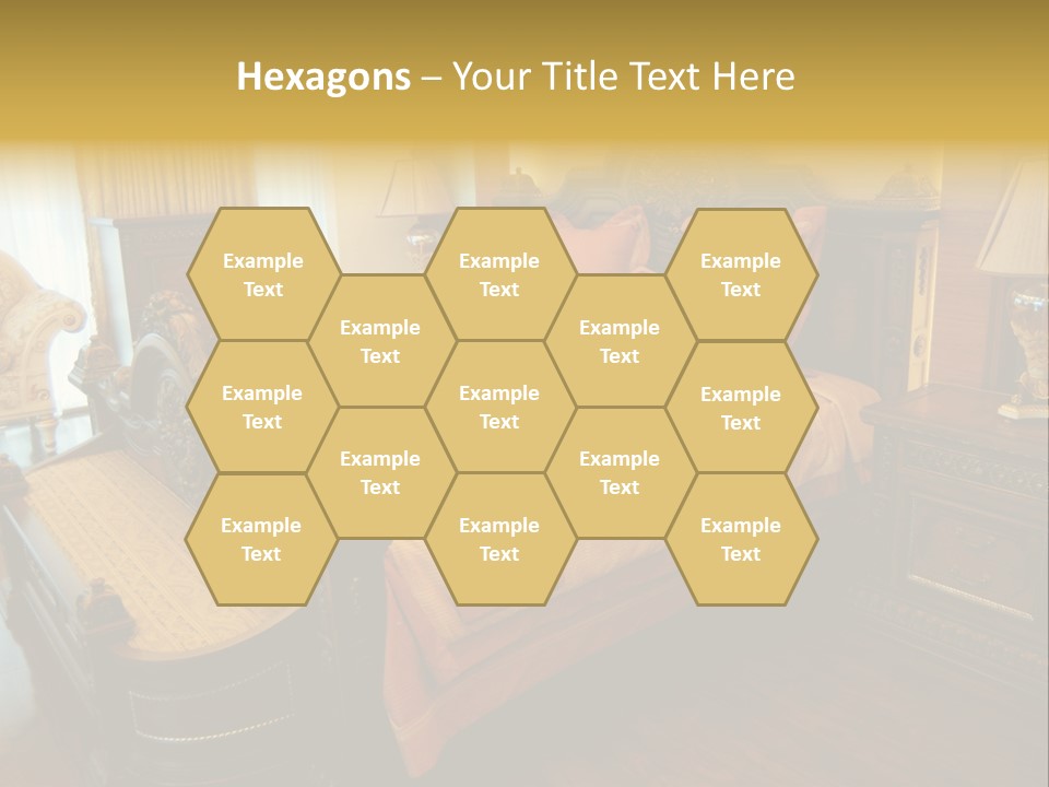 Lamps Curtains Distinguished PowerPoint Template