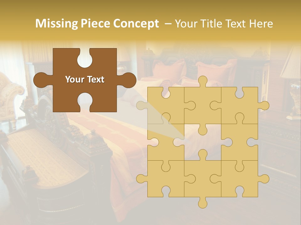 Lamps Curtains Distinguished PowerPoint Template