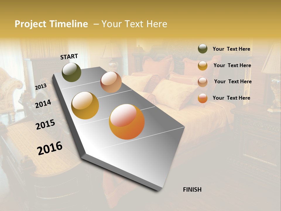 Lamps Curtains Distinguished PowerPoint Template