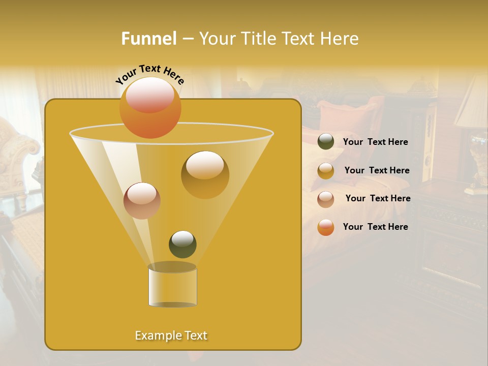 Lamps Curtains Distinguished PowerPoint Template