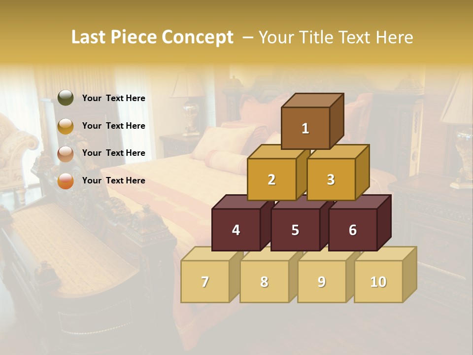 Lamps Curtains Distinguished PowerPoint Template