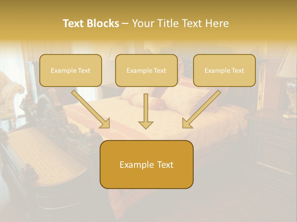 Lamps Curtains Distinguished PowerPoint Template