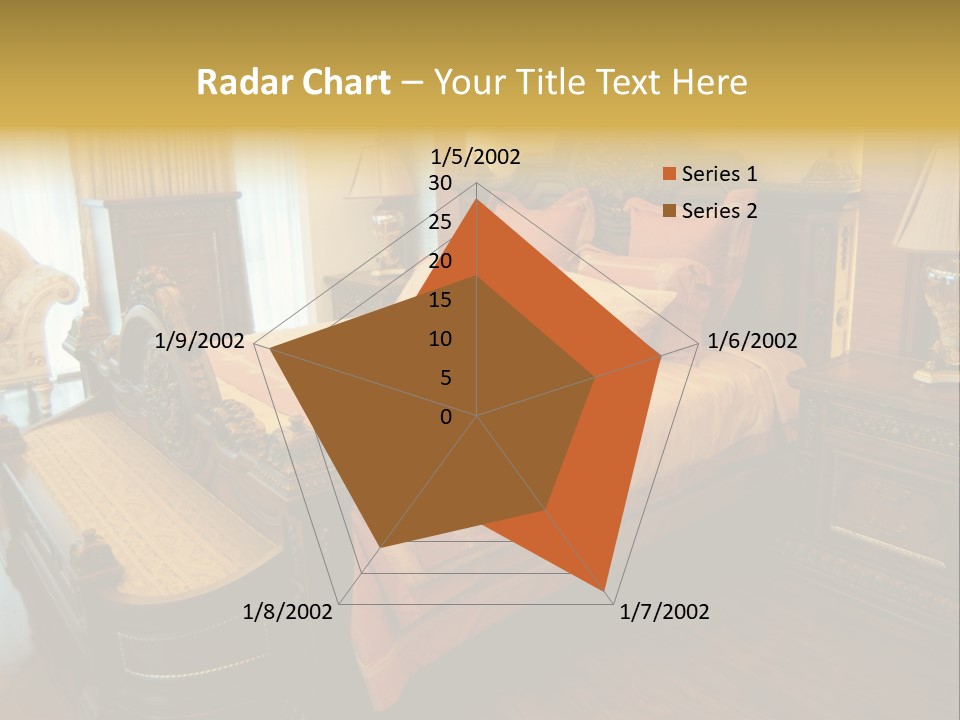 Lamps Curtains Distinguished PowerPoint Template