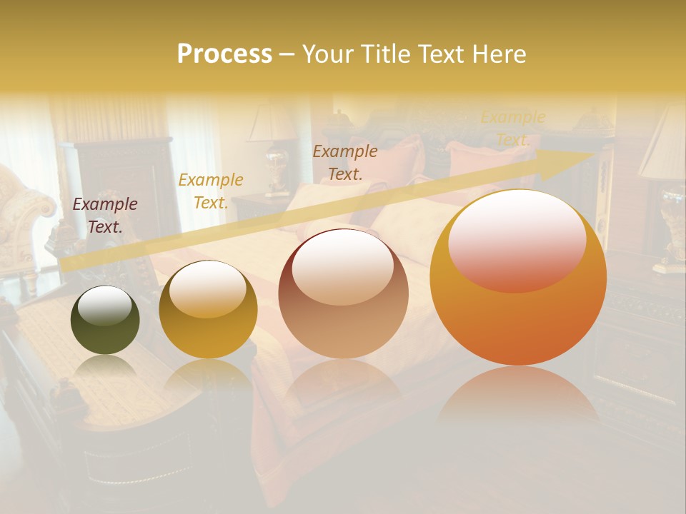 Lamps Curtains Distinguished PowerPoint Template