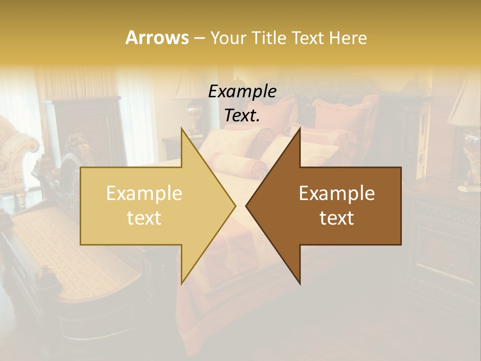 Lamps Curtains Distinguished PowerPoint Template