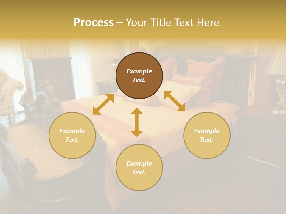 Lamps Curtains Distinguished PowerPoint Template