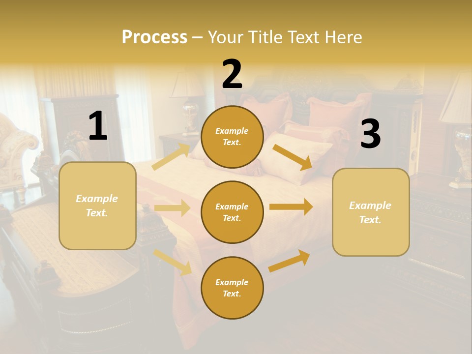 Lamps Curtains Distinguished PowerPoint Template