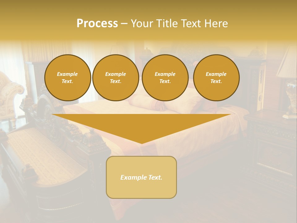 Lamps Curtains Distinguished PowerPoint Template