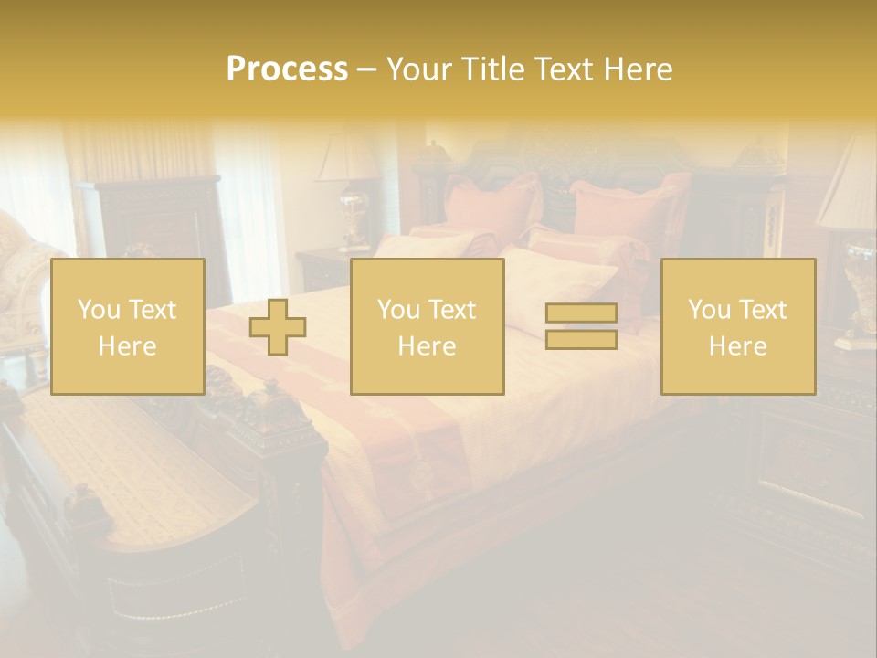 Lamps Curtains Distinguished PowerPoint Template