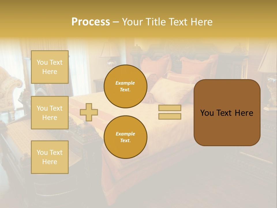 Lamps Curtains Distinguished PowerPoint Template
