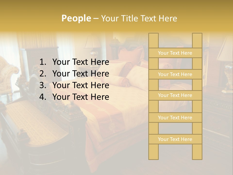 Lamps Curtains Distinguished PowerPoint Template