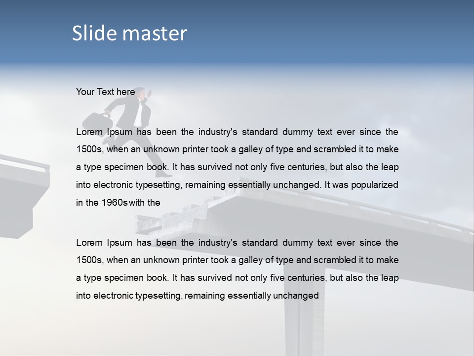 Work Idea Dip PowerPoint Template