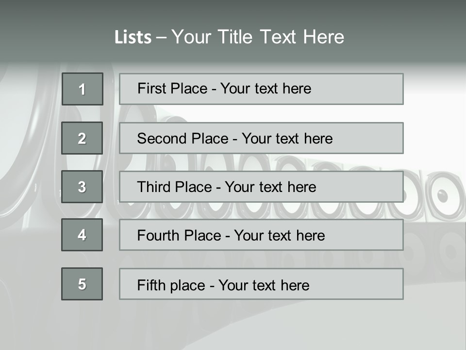 Glossy Render Digital PowerPoint Template