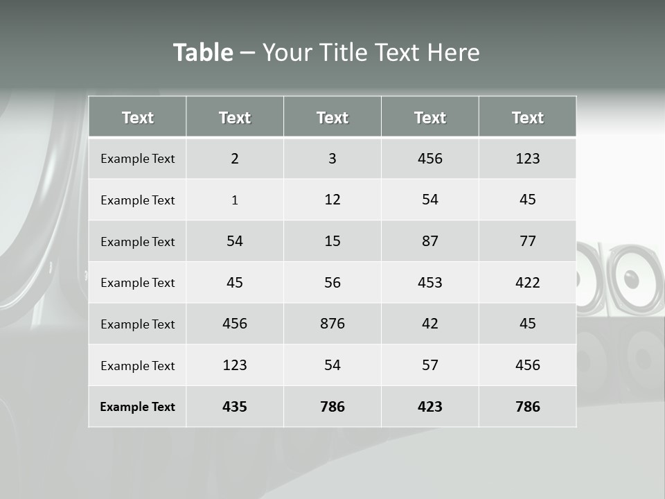 Glossy Render Digital PowerPoint Template