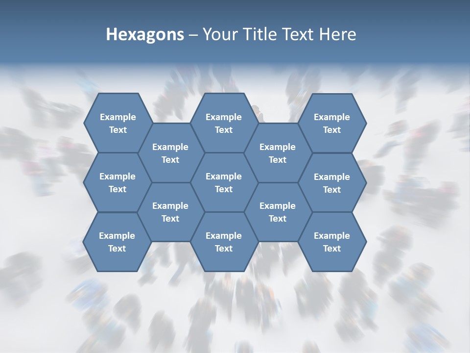 People Masses Stressful PowerPoint Template