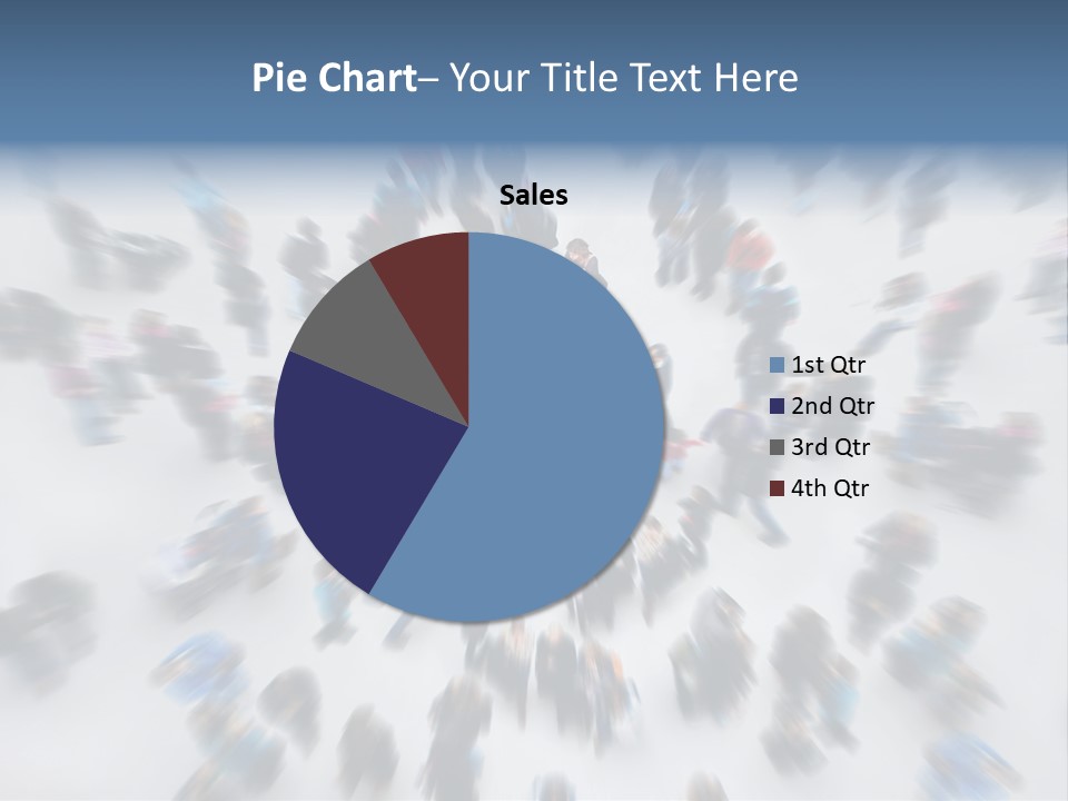 People Masses Stressful PowerPoint Template