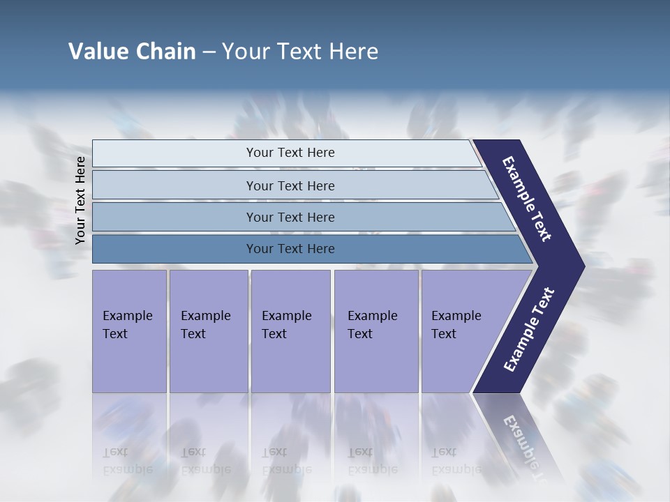 People Masses Stressful PowerPoint Template