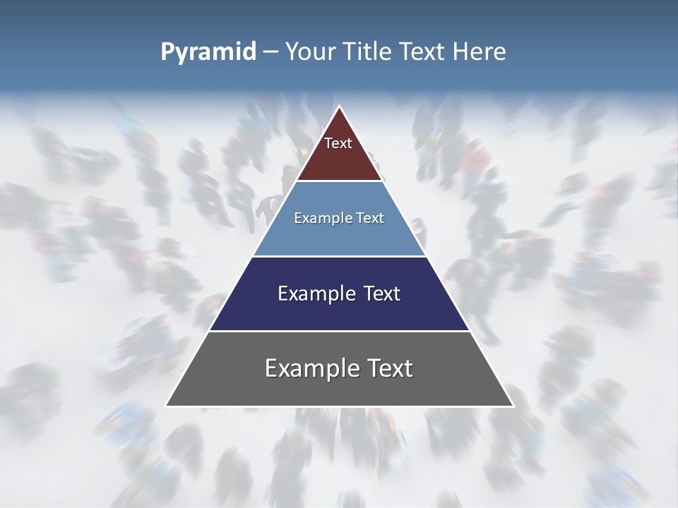 People Masses Stressful PowerPoint Template