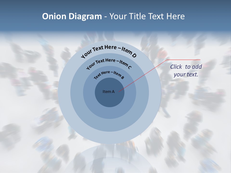 People Masses Stressful PowerPoint Template