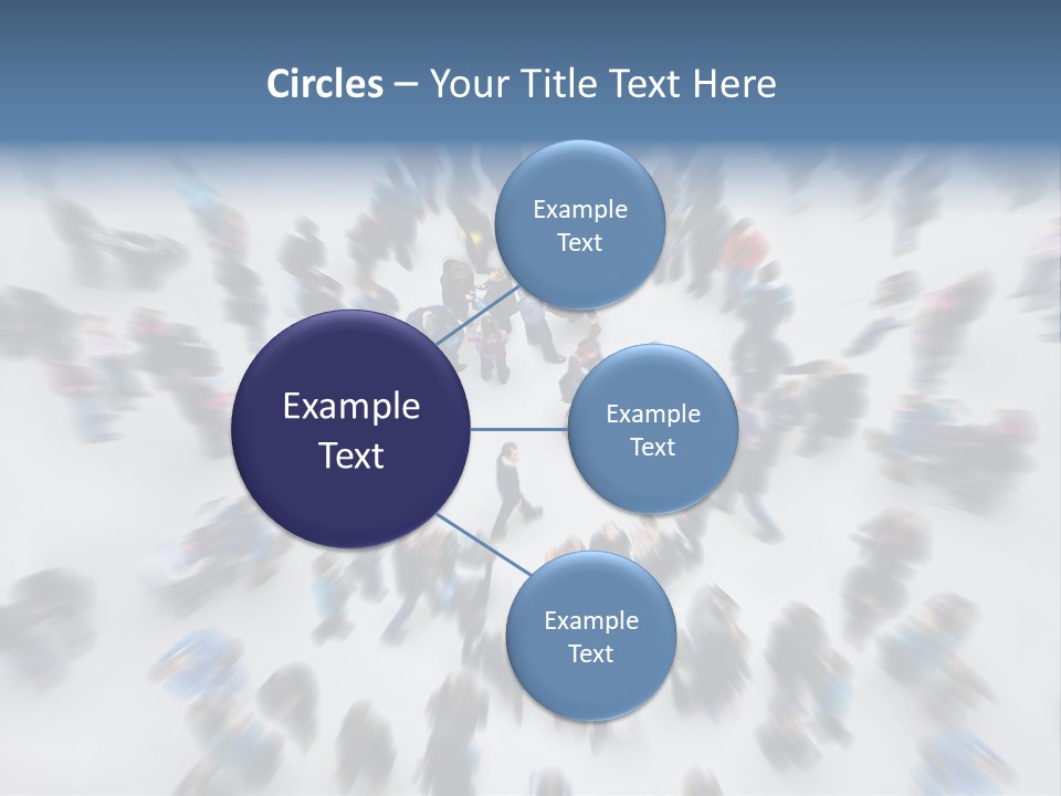 People Masses Stressful PowerPoint Template