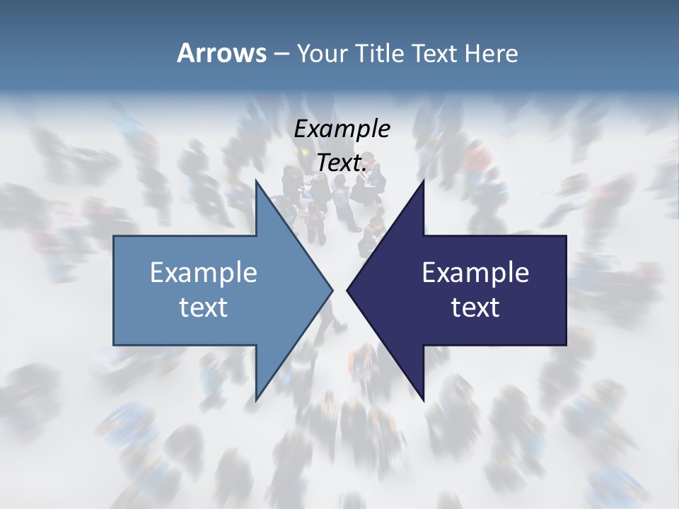 People Masses Stressful PowerPoint Template