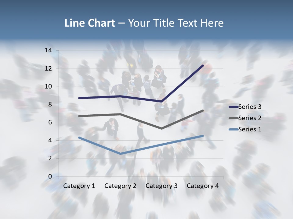 People Masses Stressful PowerPoint Template