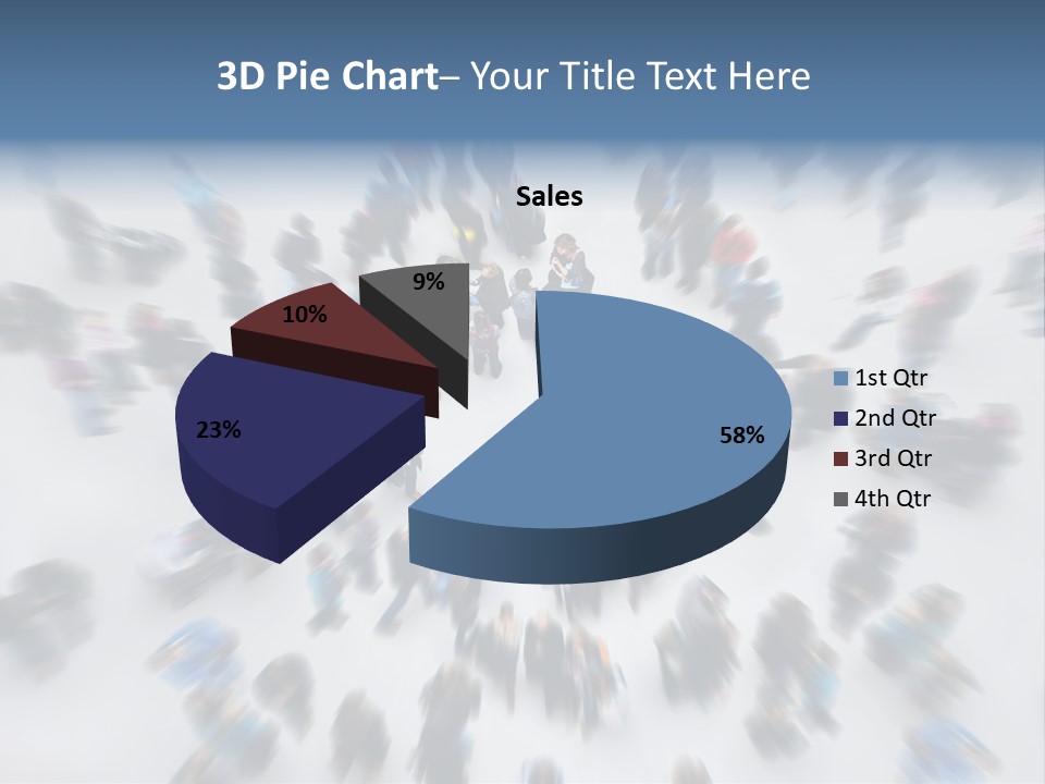 People Masses Stressful PowerPoint Template