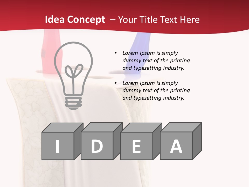 Sink Close Up Medicine PowerPoint Template