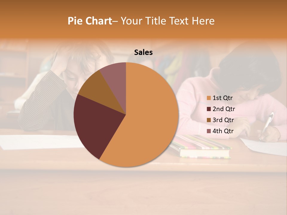 Elementary Sit Together PowerPoint Template