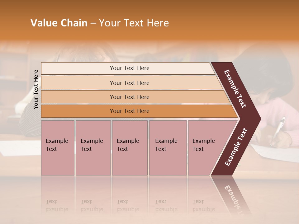 Elementary Sit Together PowerPoint Template