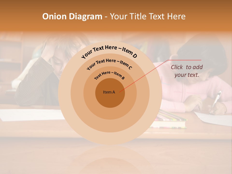 Elementary Sit Together PowerPoint Template