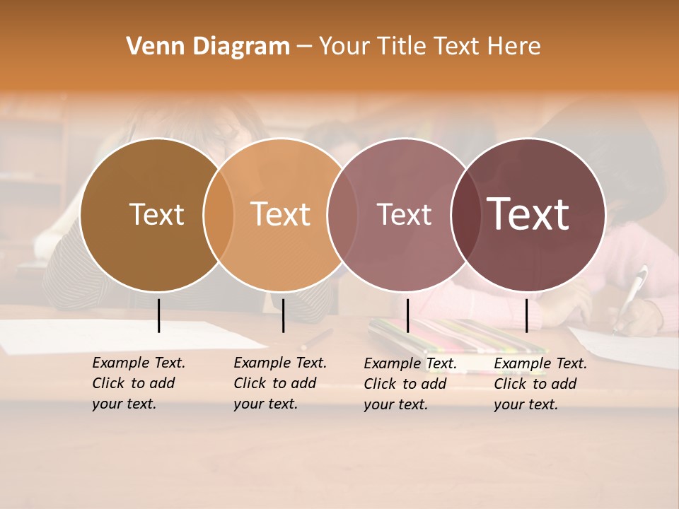 Elementary Sit Together PowerPoint Template