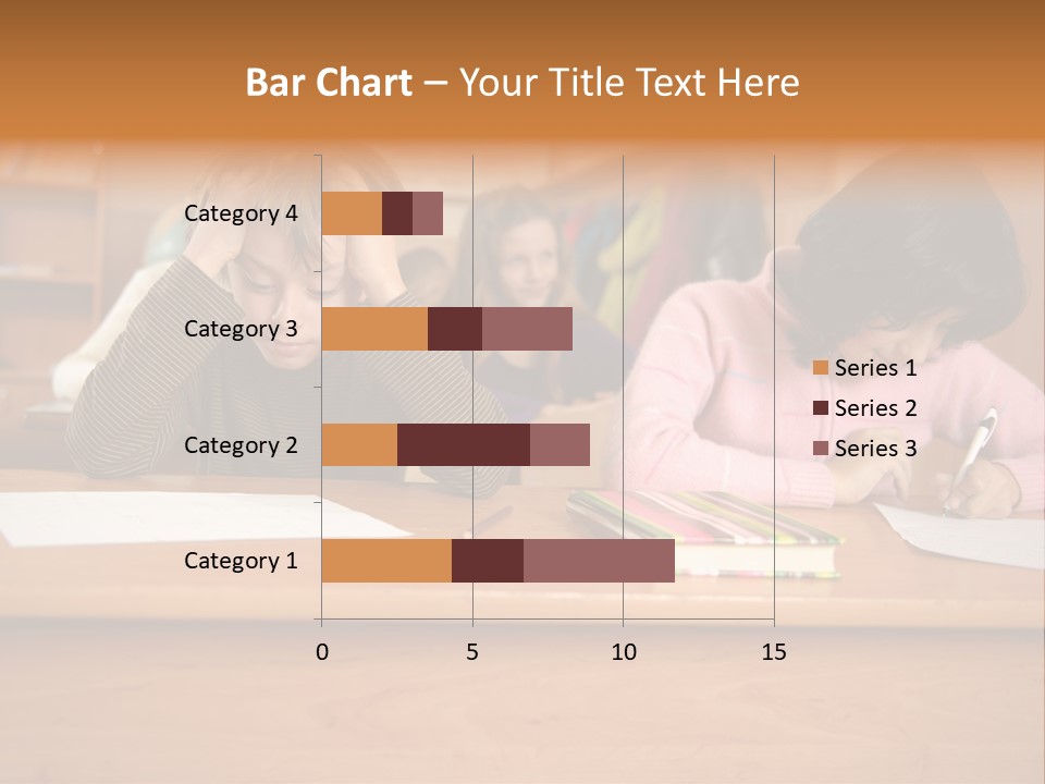 Elementary Sit Together PowerPoint Template
