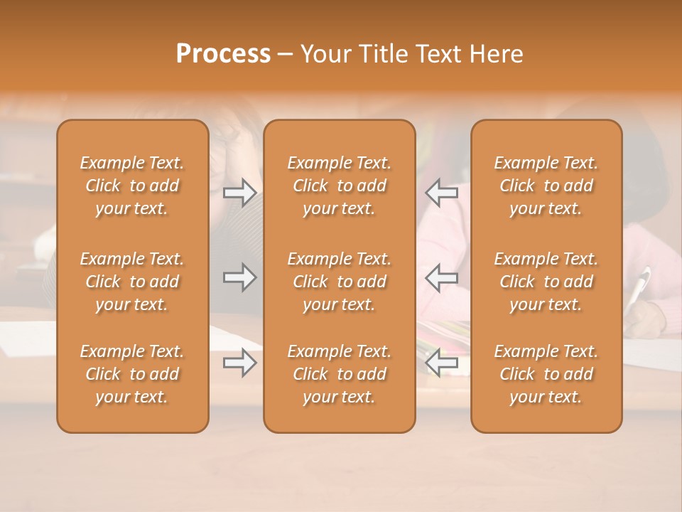 Elementary Sit Together PowerPoint Template