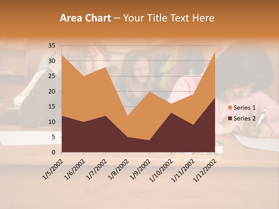 Elementary Sit Together PowerPoint Template